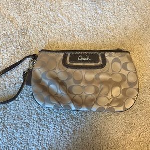 Coach Signature Collection Wristlet